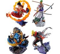 One Piece Petitrama PVC Mini Statue Logbox Re Birth Wano Kuni Vol. 1 Set 9 cm