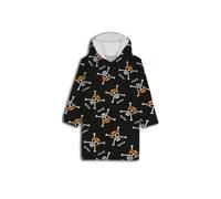 One Piece - Pile a quadri per adulti, coperta con maniche e cappuccio, taglia unica