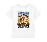 One Piece Pirates Are Coming Maglietta Poster Bambini (TV5068)