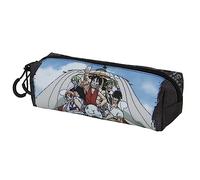 One Piece Pirates-Astuccio Quadrato FAN 2.0, Blu, 21 x 8 cm