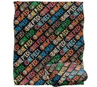 One Piece PIRATES LOGO PATTERN Silky Touch Super Soft Throw Blanket 152 x 127 cm