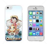 One Piece popular Anime Manga Cartoon Monkey D. Luffy Zoro Ace Chopper Apple iPhone 5C Transparent Gel TPU Case Cover
