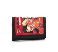 ONE PIECE - Portafoglio Ufficiale One Piece con Pratica Chiusura in Velcro, Tasca Esterna e Scomparti Interni, Idea Regalo Bambini e Ragazzi, 13 x 8,5/24 cm