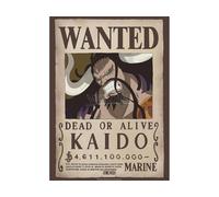 One Piece - Poster Ricercato "Wanted Kaido" 52 x 38 cm AbyStyle