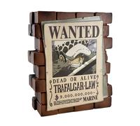 ONE PIECE POSTER WANTED LAW MONEY BOX Salvadanaio Plastoy