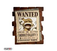 Plastoy - Salvadanaio One Piece : Poster Wanted Luffy