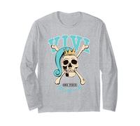 One Piece Princess Vivi Collegic Skull Maglia a Manica