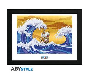 One Piece Quadretto Con Cornice Framed Print Thousand Sunny (30.5 x 40.6cm)