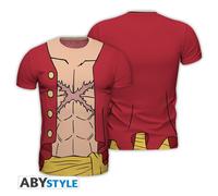 ONE PIECE - Replica Tshirt "Luffy New World" man
