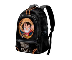 One Piece Ropes-Zaino Fight FAN 2.2, Nero, 31 x 44 cm, Capacità 24 L
