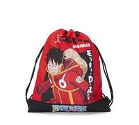 ONE PIECE - Sacca Coulisse Ufficiale One Piece, Compatta e Versatile, Ideale per Palestra, Scuola, Viaggi, Portamerenda, Idea Regalo Bambini e Ragazzi, 35x42x2 cm