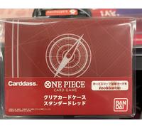 One piece Scheda Gioco Trasparente Custodia Deck Box Standard,Ufficiale BANDAI