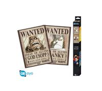 ONE PIECE - Set 2 Posters Chibi 52x38 - Usopp & Franky