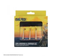 One Piece Set Bandana e Orecchini Zoro Roronoa Manga Anime Ufficiale Earrings