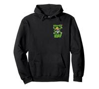 One Piece Skull & Bones Front Back Felpa con Cappuccio