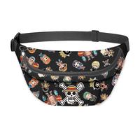 One Piece Skull Marsupio Smart Marrone 32 x 16 cm