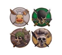 One Piece Sottobicchiere 4-pack Characters -2 Cinereplicas