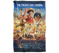 One Piece Straw Hat Crew Coperta super morbida al tatto setoso - 91 x 147 cm