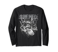 One Piece Straw Hat Crew Heavy Metal Maglia a Manica