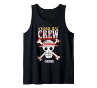 One Piece Straw Hat Crew Logo Canotta