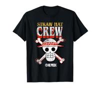 One Piece Straw Hat Crew Logo Maglietta