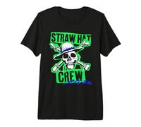 One Piece Straw Hat Crew Scrapbook Maglietta Premium