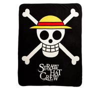 One Piece Straw Hat Pirates Coperta Con Logo Skull 22 X 17 Pollici