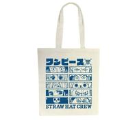 One Piece Strawhat Crew Unisex Canvas Bag Multi-Coloured, multi-coloured, Standa
