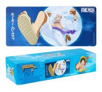 One Piece Tappetino Scrivania, Grande 80x35 cm Gioco Tappeto Mouse, Antiscivolo con Design Manga, Accessori Scrivania per Casa Ufficio Arredamento (Blu One Piece)