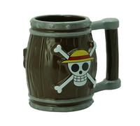 One Piece - Tazza 3D a forma di Barile 350ml 12cm - Gadget Abysse