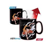 One Piece Tazza Cambia Colore 460 Ml Luffy & Ace Abystyle