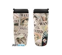 One Piece Tazza Da Viaggio 355 Ml "Wanted" Abystyle