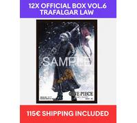 One Piece TCG 12x Official Sleeves Store Edition Vol.6 Lilith Box Bundle SHIP48H