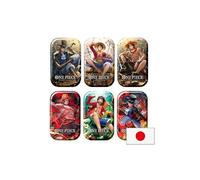 One Piece TCG 6x Mini Tin Pack Set VOL. 1 TS01 TS-01 JAP JPN JP - READY TO SHIP