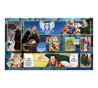 One Piece TCG Crocodile Deluxe Playmat With Zones (Designed by Ronin's Tavern)