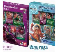 ONE PIECE TCG ILLUSTRATION BOX 1x IB-03 IB03 + 1x IB-04 IB04 - ENG ENGLISH