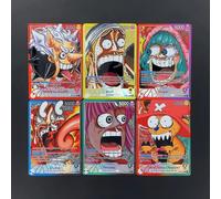 One Piece TCG OPCG Scheda leader inglese Base Negozio Set leader limitato Rufy Enel Usopp Sugar Perona Chopper Carta stagnola strutturata