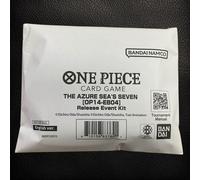 One Piece TCG The Azure Sea's Seven Op14-eb04 Release Event Kit SEALED