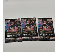 ONE PIECE THE NEW EMPEROR OP09 3 BUSTINE CARTE NUOVE SIGILLATE