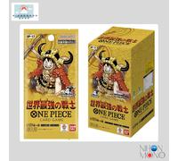 ONE PIECE The World's Strongest Warriors OP-17 OP17 Booster Box giapponese...