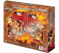 One Piece Trading Card Game TCG Illustration Box Vol. 5 - Contiene 2 carte promozionali e 4 buste booster