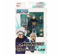 One Piece Trafalgar Law Figure 17cm Bandai Anime Heroes Nuova Originale