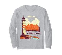 One Piece Twin Cape Reverse Mountain Poster Maglia a Manica