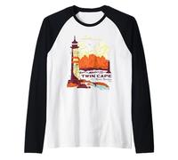 One Piece Twin Cape Reverse Mountain Poster Maglia con Maniche Raglan