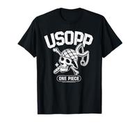 One Piece Usopp Cappello di paglia Pirati Slingshot Sniper Anime Maglietta