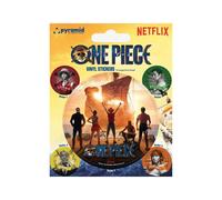One Piece Vinile Sticker Pack Cappello Di Paglia Crew Pyramid International
