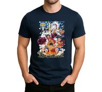 One Piece Wanted Luffy Band | Maglietta da uomo Monkey D. Luffy Gear 5 Style XIX