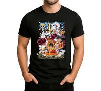 One Piece Wanted Luffy Band | Maglietta da uomo Monkey D. Luffy Gear 5 Style XIX