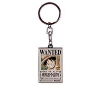 One Piece Wanted Luffy Unisex Pendente portachiavi multicolore metallo