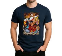 One Piece Wanted Ruffy - Maglietta da uomo "Monkey D. Luffy Gear 5 Style XV
